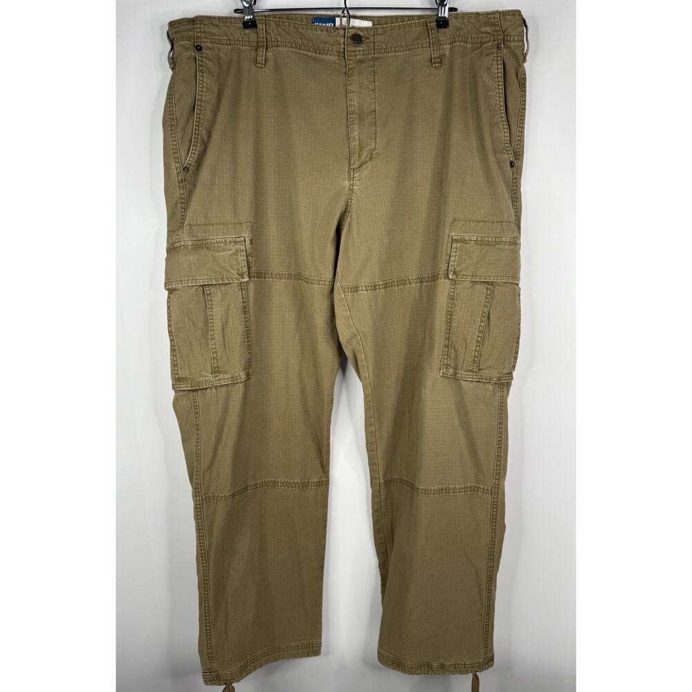 Old Navy '94 Cargo Pants Mens 42x34 Ripstop Gorpcore Beige Y2K Worn Utility